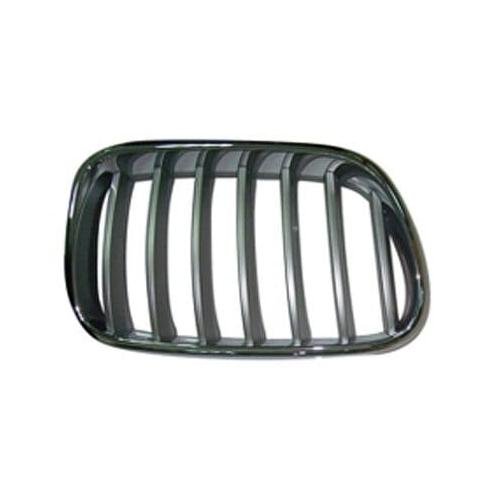 Front Left Grille Chrome And Titanium