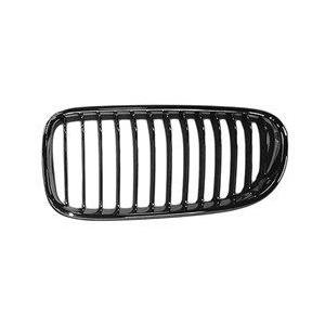 Front Left Grille Black and Chrome For Coupe And Convertible Chrome Frame
