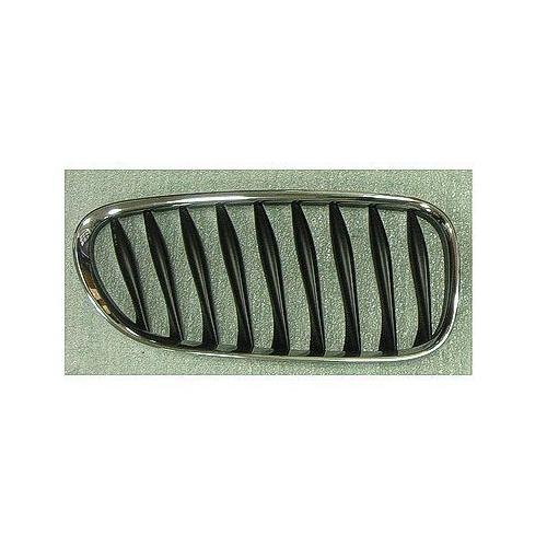 Front Right Grille Chrome With Black Bars