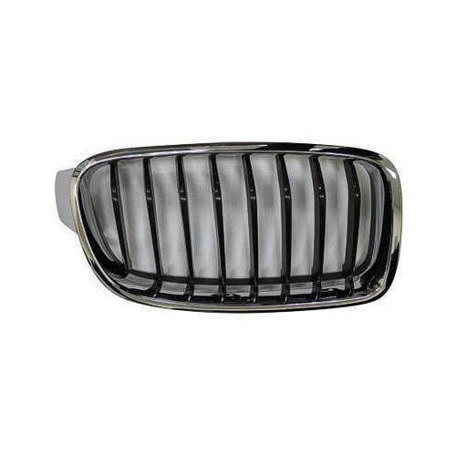 Front Right Grille For Sport and M Sport Sedan Chrome And Black