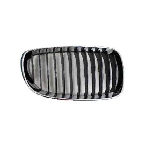 Front Left Grille For Coupe And Convertible Models Chrome and Black