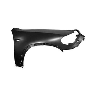 Front Right Fender Plastic With HeadLamp Washer Holes
