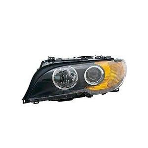 Front Left HID/Xenon HeadLamp Assembly Without Adaptive Lighting With Amber Turn Signal Coupe and Convertible From Production Date 03/03