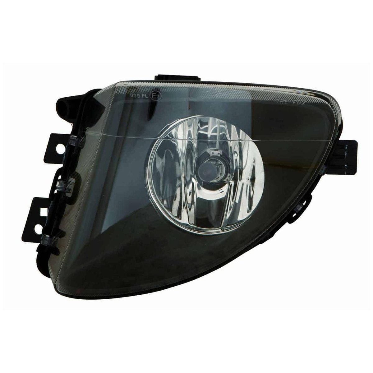 Front Left Fog Lamp Assembly Plastic Lens black Bezel For European Models Without M Pkg