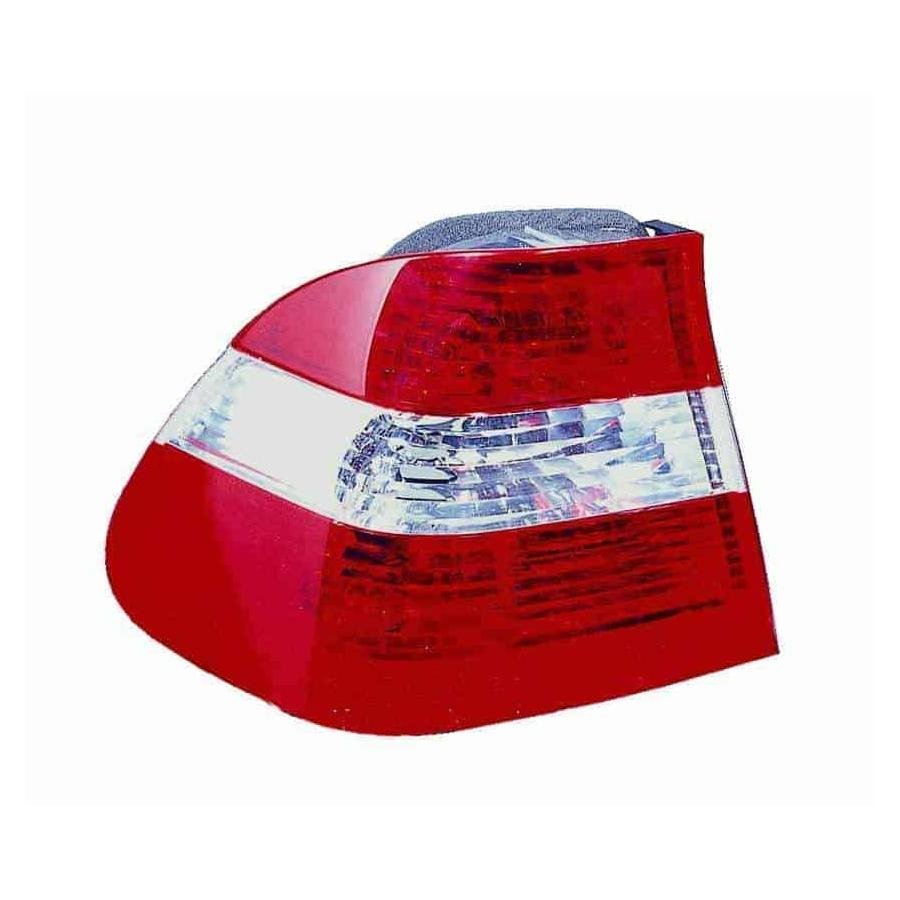 Rear Right Outer Tail Lamp Assembly Sedan Body Mounted Clear And Red Lens