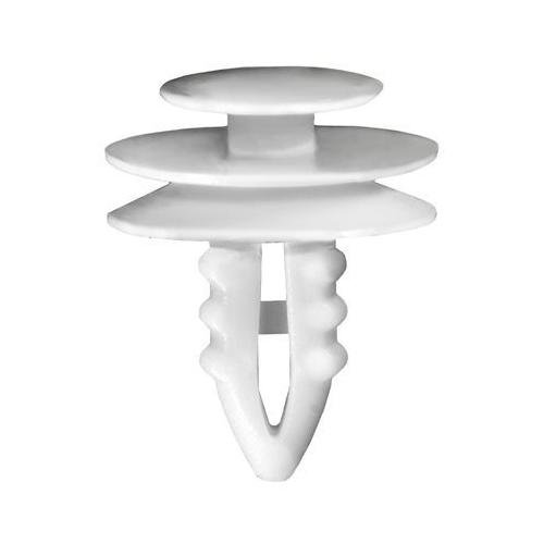AUVECO 11797 White Nylon Trim Panel Retainer Ford PK 50
