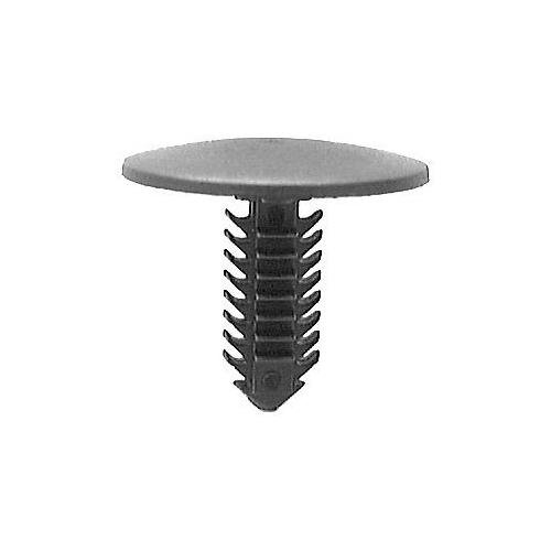 AUVECO 12571 Black Nylon Push-In Retainer Hole Size 5/16 Ford Bumper PK 25