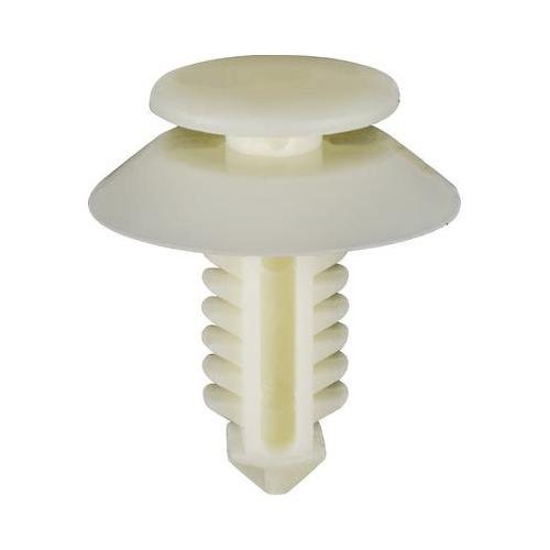 AUVECO 13470 White Nylon Trim Panel Retainer Ford PK 25
