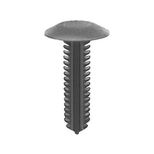 AUVECO 14032 Black Nylon Push-In Retainer Hole Size 5/16 PK 10