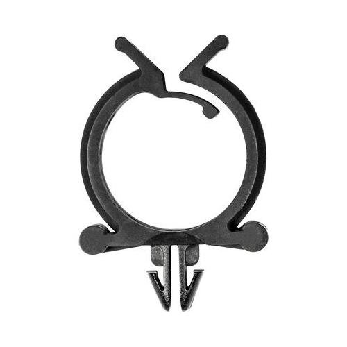 AUVECO 14217 Black Wire Harness Black Nylon Routing Clip PK 25
