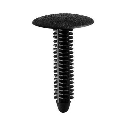 AUVECO 15479 Black Nylon Push-In Retainer Hole Size 8mm Ford PK 25