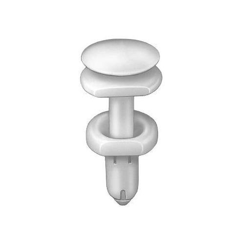 Push in Retainer White Nylon Door Trim Panel