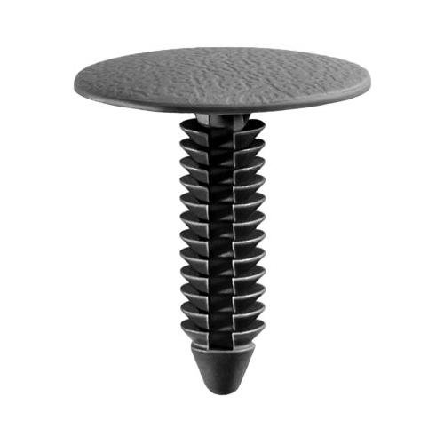 AUVECO 18688 Gray Nylon Headliner Trim Finish Panel Retainers GM PK 50