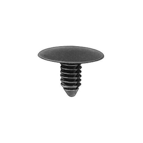 AUVECO 18820 Black Nylon Push-In Retainer Hole Size 7/32 Ford PK 100