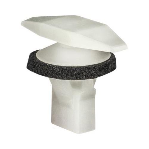 AUVECO 19116 White Nylon Weatherstrip Retainer Honda PK 10