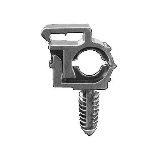 AUVECO 19440 Wire Loom Routing Clips Black Nylon 1/4 I.D 3/8 O.D PK 15