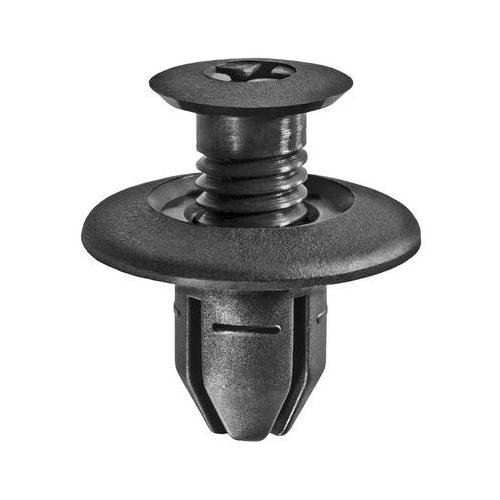 AUVECO 19747 Black Nylon Push-In Retainer Hole Size 8mm Mazda PK 10