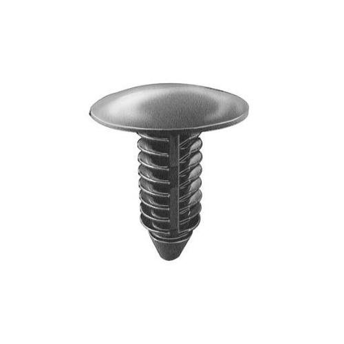 AUVECO 19790 Gray Nylon Push-In Retainer Hole Size 5/16 PK 50