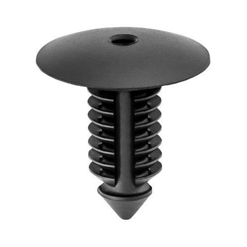 AUVECO 21026 Black Nylon Push-In Retainers Hole Size 8.5mm Chrysler PK 25