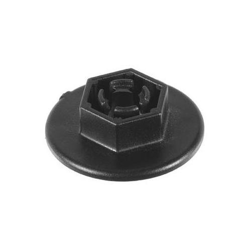 AUVECO 21302 Black Nylon Grille Retaining Nuts GM PK 25