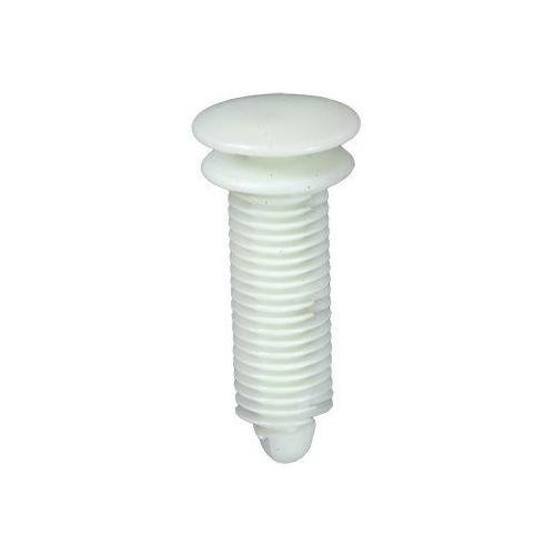 AUVECO 21532 White Nylon Front Bumper Cover Retainers GM PK 25