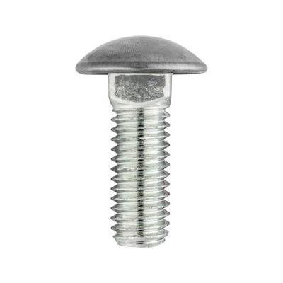 AUVECO 5239 Bumper Bolts 3/8 - 16 X 1 Stainless Steel Round Head PK 25