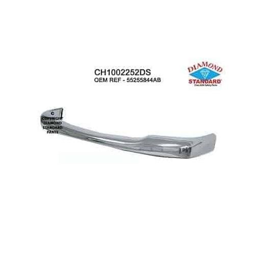 Front Bumper Face Bar Chrome with Brackets