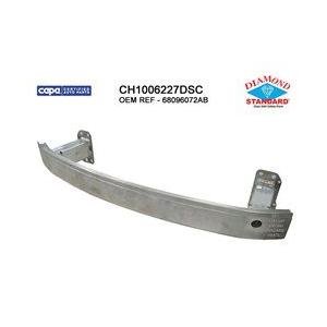Front Bumper Cover Reinforcement without Adaptive Cruise Control without Tow Hook Aluminum