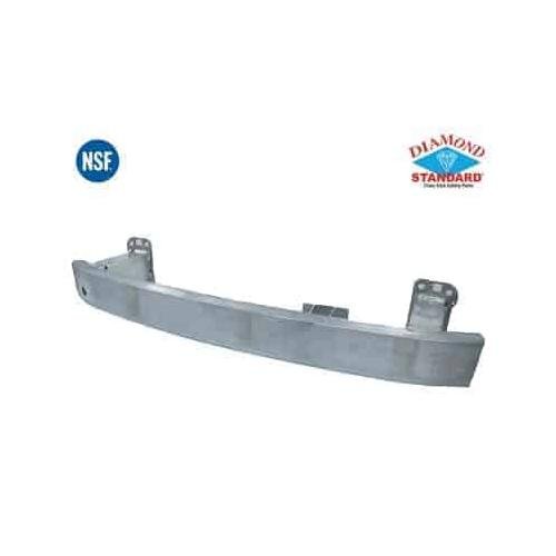 Front Bumper Cover Reinforcement with Adaptive Cruise Control without Tow Hook Aluminum