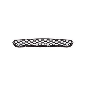 Front Bumper Cover Grille Matte-Black Plastic
