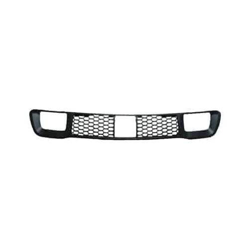 Front Bumper Cover Grille Matte-Dark Gray Except SRT-8 with Adaptive Cruise Control Plastic