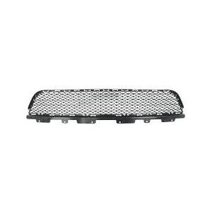 Front Bumper Cover Grille without Adaptive Cruise Control with Chrome Trim