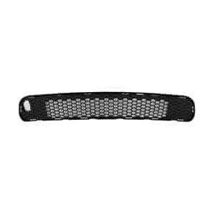 Front Bumper Cover Grille for SRT-8 Models without Adaptive Cruise Control Textured Black Plastic