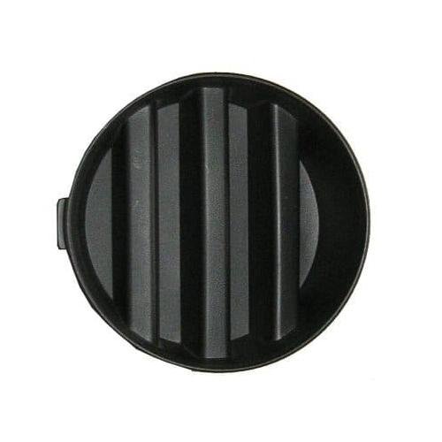 Front Bumper Fog Hole Cover Matte-Black Left or Right