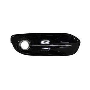 Front Left Bumper Fog Lamp Bezel with Fog Lamps Chrome -CAPA Certified