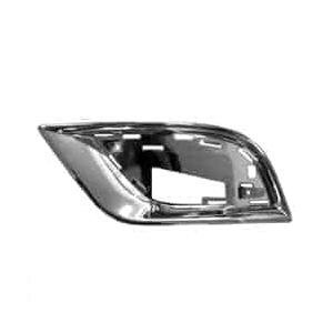 Front Left Bumper Fog Lamp Bezel Chrome