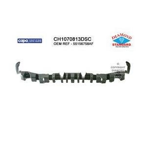 Front Bumper Energy Absorber for use with Painted Covers