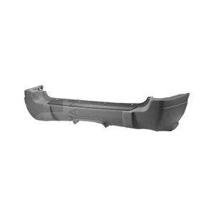 Rear Bumper Cover with Hitch Light Gray/Brown for Laredo Models -CAPA Certified