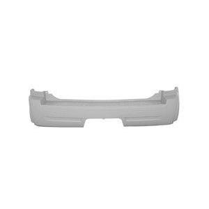 Rear Bumper Cover Primed PTM without Molding without Park Assist with Tow Except SRT-8 -CAPA Certified