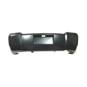 Rear Bumper Cover Primed PTM with Single Exhaust without Reverse Lamps -CAPA Certified