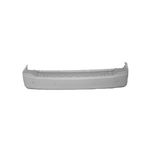 Rear Bumper Cover Primed PTM without Tow Package with Park Assist Holes -CAPA Certified