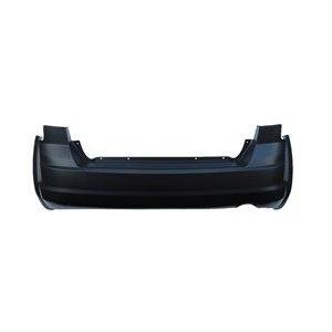 Rear Bumper Cover Primed PTM for 2.4L Single Exhaust without Park Assist Sensor Holes for SE/SXT Models -CAPA Certified