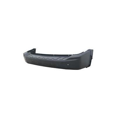 Rear Bumper Cover Primed PTM with Tow Package with Park Assist Holes -CAPA Certified