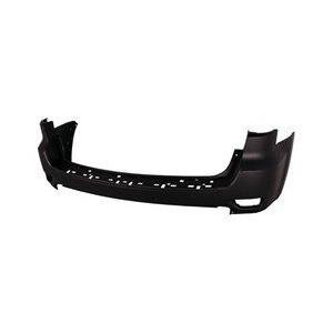 Rear Bumper Cover Primed PTM without Parking Sensor Holes -CAPA Certified