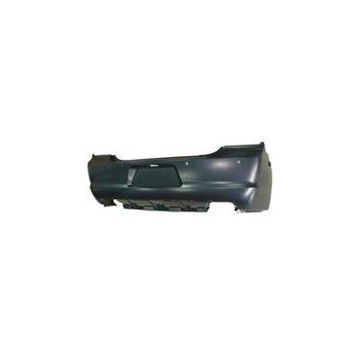 Rear Bumper Cover Primed PTM with Park Assist Holes -CAPA Certified
