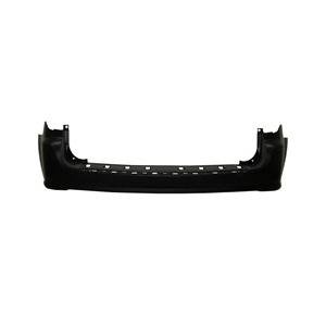 Rear Bumper Cover Primed PTM without Park Assist Sensor Holes -CAPA Certified