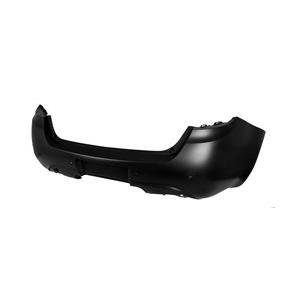 Rear Bumper Cover Primed PTM with Park Assist Sensor Holes -CAPA Certified