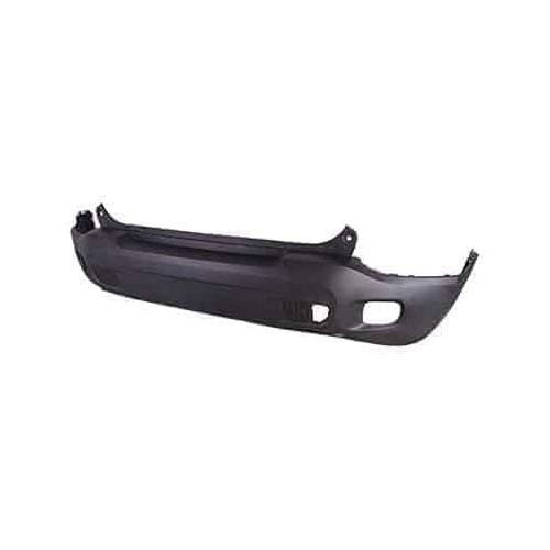 Rear Bumper Cover for Sport and Latitude Models without Trailer Hitch Hole without Park Assist Sensor Holes with Integral Skid Plate -CAPA Certified
