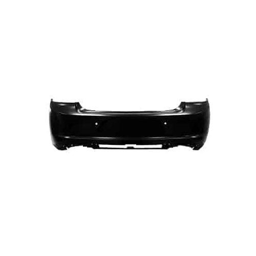 Rear Bumper Cover Primed PTM Excluding SRT/RT Scat Pack with Park Assist Sensor Holes -CAPA Certified