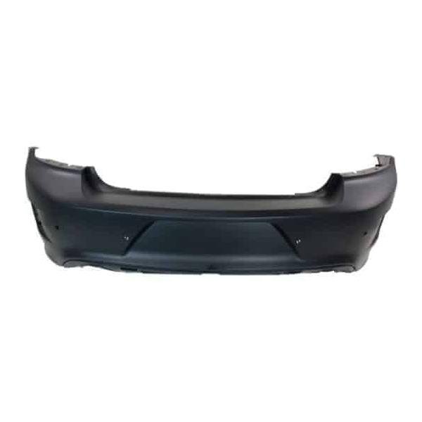 Rear Bumper Cover Primed PTM for SRT/RT Scat Pack with Park Assist Sensor Holes -CAPA Certified